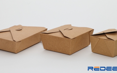 Salad box, coffee cup