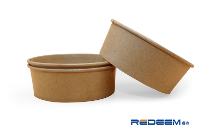 Salad box, coffee cup