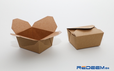 Salad box, coffee cup