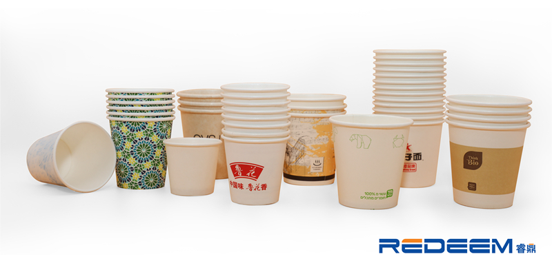 Salad box, coffee cup